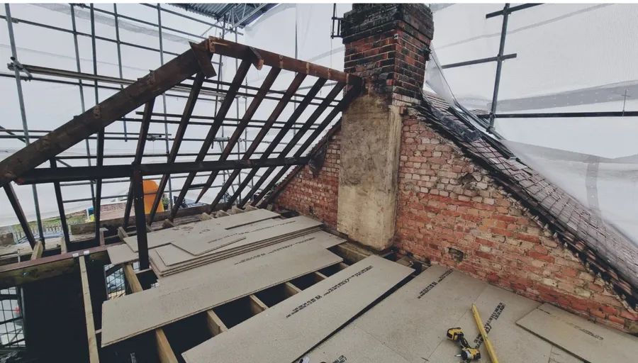 Structural renovation project in Ham, London