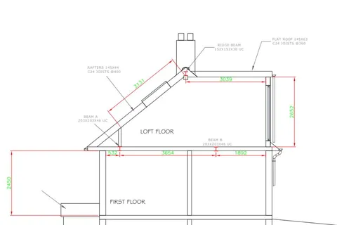 Twickenham loft conversion project, London — photo 1